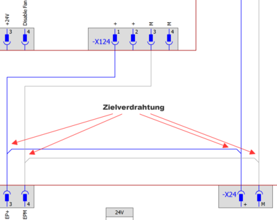 DIN EN 60204 Zielverdahtung Beipiel Eplan-Projekt